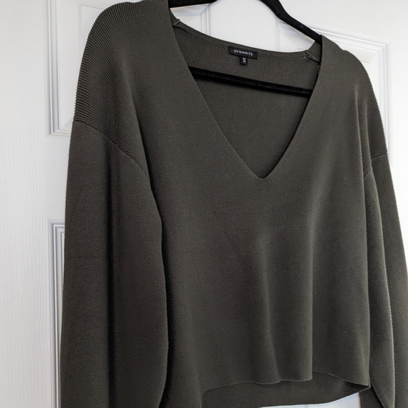 LIKE NEW ⭐ Dynamite Long Sleeve Shirt Size Small - Picture 2 of 8